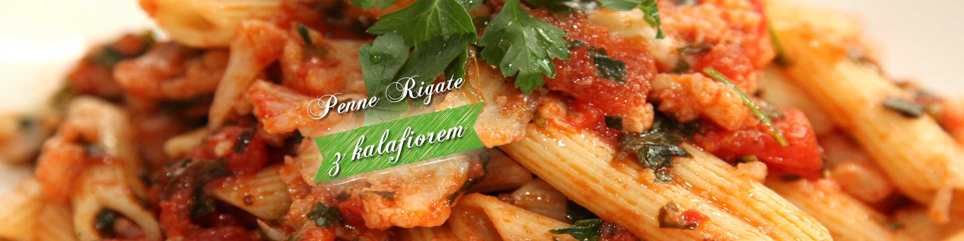 Penne Rigate with cauliflower
